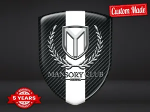 Mansory Bannières Auto Perso Max Résistantes Modernes